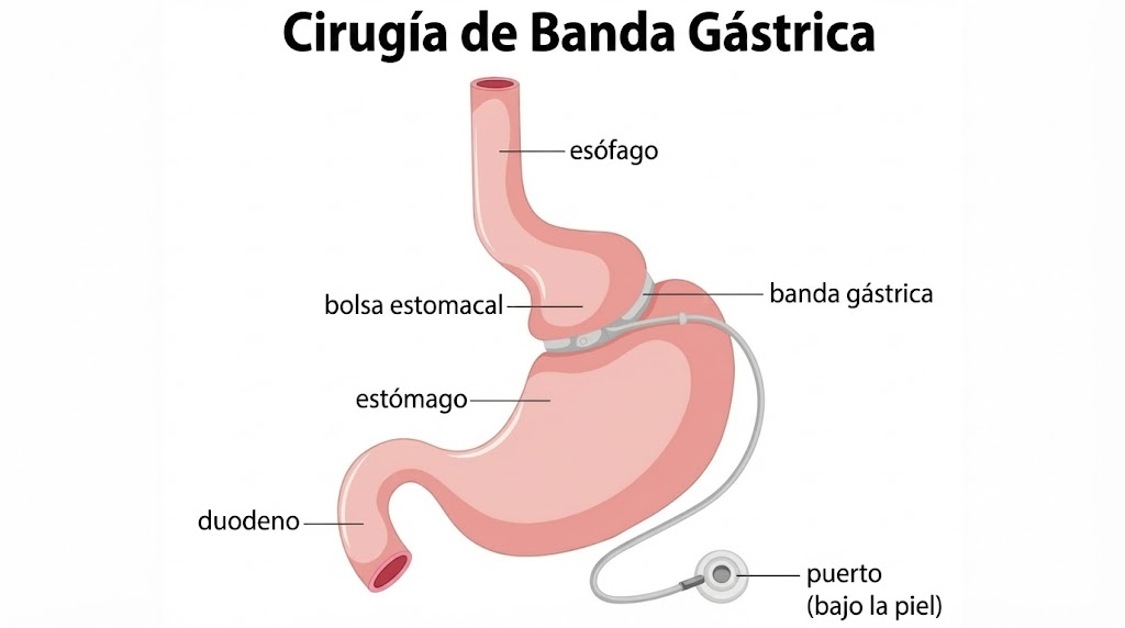 Banda gástrica ajustable: ventajas, desventajas y alternativas modernas