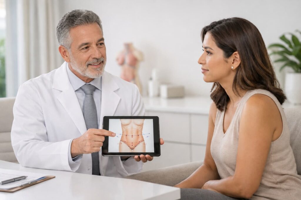 ¿Qué riesgos tiene la abdominoplastia?